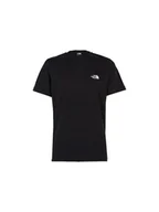 Koszulki męskie - The North Face T-Shirt NF0A8C4VU1H1 Czarny Regular Fit - miniaturka - grafika 1