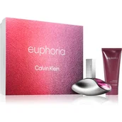 Zestawy perfum damskich - Calvin Klein Euphoria SET1 Zestaw EDP 100 ml + mleczko do ciała 100 ml - miniaturka - grafika 1