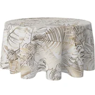 Obrusy i serwetki - Obrus Okrągły Na Stół Dekoracyjny 120 Wzór Koło - miniaturka - grafika 1