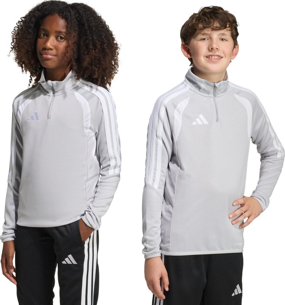 Bluza dla dzieci adidas Tiro 26 League Training Top szara KC3695 128cm