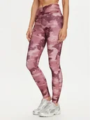 Legginsy - Reebok Legginsy Id Train Camo 100035803 Bordowy Slim Fit - miniaturka - grafika 1