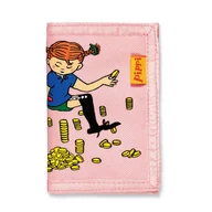 Portfele - Portfel dla dzieci różowy, akcesoria, portmonetka, zabawka, wyprawka Pippi - miniaturka - grafika 1