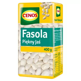 Cenos Fasola Piękny Jaś 400 g - Ziarna i nasiona roślin strączkowych - miniaturka - grafika 1