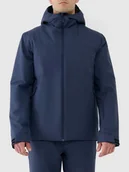 Kurtki narciarskie - Kurtka Narciarska Membrana 5000 Męska 4F 4Fwaw24Ttjam0777-31S Granatowy - miniaturka - grafika 1