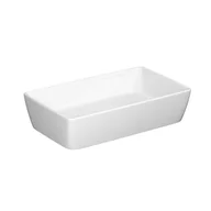 Umywalki - Cersanit City Umywalka nablatowa 60,5x36 cm biała EcoBox K35-047-ECO - miniaturka - grafika 1