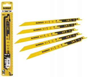 DeWALT komplet 5 szt. brzeszczotów bagnetowych łamanych 228mm, DeWALT [DT2416] DT2416-QZ - Brzeszczoty - miniaturka - grafika 4