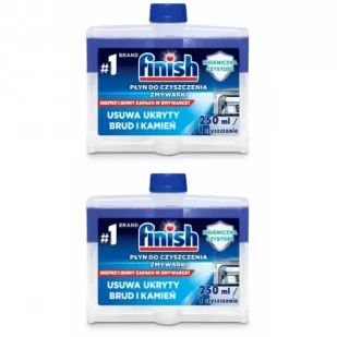Finish Płyn do czyszczenia zmywarki czyścik zestaw 2 x 250 ml - Środki do zmywarek - miniaturka - grafika 1