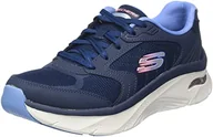 Trampki damskie - Skechers Damskie tenisówki Arch FIT D'LUX, granatowe, 5 UK - miniaturka - grafika 1