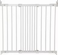 Zabezpieczenia dla dzieci - Baby Dan, FlexiFit, Bramka ochronna, metalowa, Biała - miniaturka - grafika 1