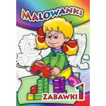 Malowanki Zabawki 1 - Liwona - Kolorowanki, wyklejanki - miniaturka - grafika 2