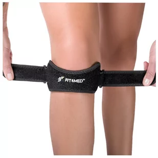 Opaska Stabilizator Orteza Ochrona Rzepka Kolano - Ściągacze i opaski sportowe - miniaturka - grafika 1