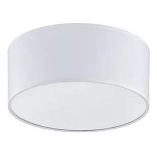 Kuchenna lampa sufitowa Rondo 3331 TK Lighting okrągła z tkaniny biała - Lampy sufitowe - miniaturka - grafika 1