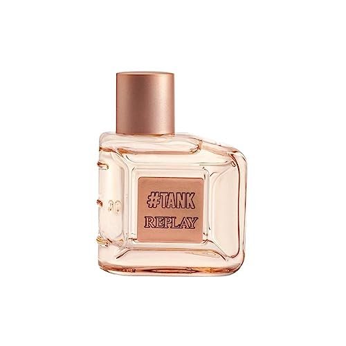 Replay - Tank Custom For Woman Eau De Toaleta - słodka, owijający zapach kobiety z uwodzicielskim i magnetycznym charakterem, zapach węchowy Chypre-Floral. Butelka 30 ml