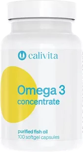 Omega 3 concentrate 100 kapsułek - masa netto: 80,9 g - Serce i układ krążenia - miniaturka - grafika 1