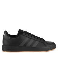 Sneakersy męskie - Sneakersy adidas GRAND COURT BASE 2.0 JH9365 Czarny - miniaturka - grafika 1