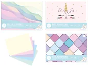 Podobrazia, bloki, papiery - Blok rysunkowy kolorowy, A4, barwiony w masie, pastelowy - miniaturka - grafika 1