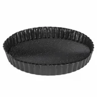Formy do ciast - BLACHA FORMA DO TARTY 25CM WYJMOWANE DNO KINGHOFF KH-1769 - miniaturka - grafika 1