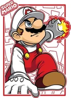 Podkładki pod mysz - PODKŁADKA POD MYSZ Z Nadrukiem 22x18 cm Super Mario Vintage Tekst Prezent - miniaturka - grafika 1