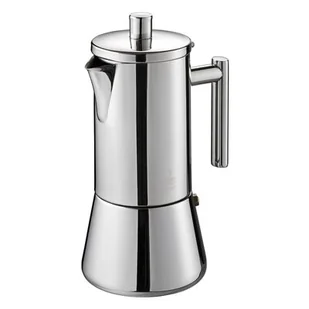 Gefu GEFU kawiarka nando, dzbanek do espresso na 6 filiżanek, ekspres do kawy, dzbanek, ze stali nierdzewnej, wys. 22 cm, 16390 GE16390 - Czajniki na gaz - miniaturka - grafika 1