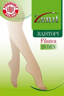 Rajstopy - RAJSTOPY ZENIT/GATTA ELAST 20 2-4 (kolor Nero, rozmiar 2) - grafika 1