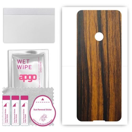 folia naklejka skórka strukturalna na TYŁ do TCL 4021 - Drewno Tygrysie - apgo SKINS