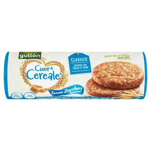 Gullon - Pełnoziarniste ciastka ze zbożami bez dodatku cukrów - Ciastka - miniaturka - grafika 1