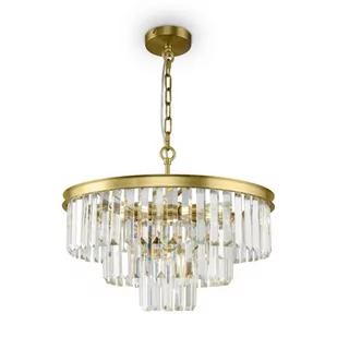 Maytoni Maytoni lampa wisząca Revero 7xE14 mosiądz MOD085PL-07BS MOD085PL-07BS - Lampy sufitowe - miniaturka - grafika 1