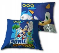 Kołdry i poduszki dla dzieci - Sonic Szybki Jak Błyskawica Jeżyk Poduszka 35X35Cm - miniaturka - grafika 1