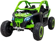 Pojazdy elektryczne dla dzieci - Pojazd Buggy Maverick Turbo RR STRONG Zielony - miniaturka - grafika 1