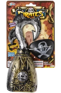 Kemis - House of Gadgets, Zestaw Pirata - hak i opaska na oko - Farby wewnętrzne - miniaturka - grafika 1