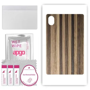 folia naklejka skórka strukturalna na TYŁ do Umidigi G1 Tab Mini - Drewno Paski Mix - apgo SKINS - Akcesoria do tabletów i e-booków - miniaturka - grafika 1