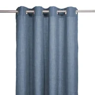 Zasłony - Zasłona Valencia 140 x 260 cm niebieska - miniaturka - grafika 1