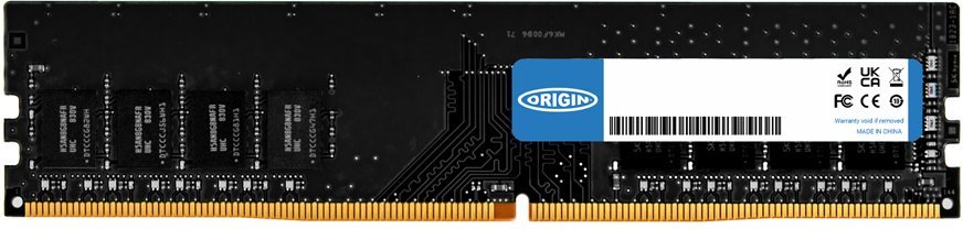 Pamięć ORIGIN STORAGE ORIGIN STORAGE 8GB DDR4 UDIMM/3200MHZ 1RX16 NON-ECC 1.2V OM8G43200U1RX16NE12