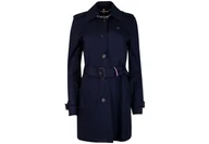 Płaszcze damskie - TOMMY HILFIGER PŁASZCZ DAMSKI HERITAGE SINGLE BREASTED TRENCH NAVY WW0WW24966 403 - Rozmiar: S - miniaturka - grafika 1