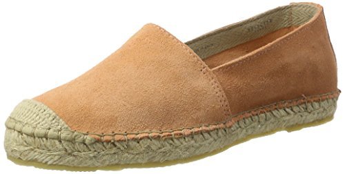 SELECTED FEMME Sfmarley New Suede espadryle damskie, pomarańczowa - Pomarańczowy Dusty Orange - 37 eu