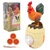 Mały naukowiec - Projektor Ptaki Farma w Kształcie Jaja Rzutnik 24 Slajdy Zabawka Edukacyjna - miniaturka - grafika 1