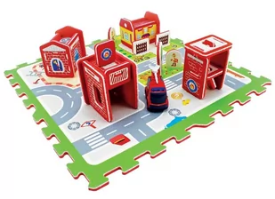 TATAMIZ Mata Piankowa edukacyjna PUZZLE STRAŻAK - Maty piankowe - miniaturka - grafika 1