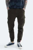 Spodnie męskie - Alpha Industries spodnie Spodnie Alpha Industries Alman Pant 188201 413 męskie kolor zielony w fasonie cargo - miniaturka - grafika 1
