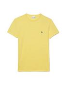 Koszulki męskie - Lacoste T-shirt męski, żółty, S - miniaturka - grafika 1