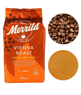 Merrild Vienna Roast kawa ziarnista 1kg - Kawa - miniaturka - grafika 1