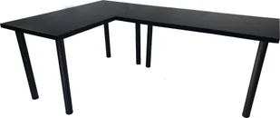 Biurko Daming Model 0 Czarne 202 cmx136 cm x 2,8 cm - Biurka gamingowe - miniaturka - grafika 1