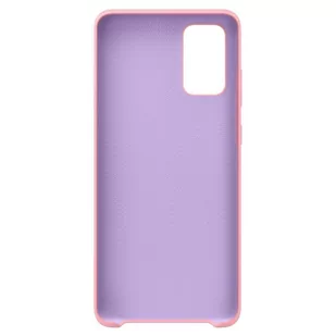 Silicone Case elastyczne silikonowe etui pokrowiec Samsung Galaxy A32 5G czerwony - Etui i futerały do telefonów - miniaturka - grafika 4