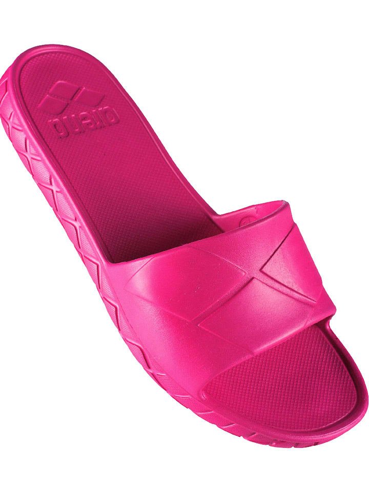 Arena Klapki w kolorze różowym