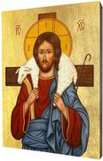 Dewocjonalia - Art christiana Ikona Chrystus Dobry Pasterz ACHI054 - miniaturka - grafika 1