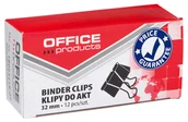 Spinacze i klipsy do papieru - Klipy do akt 32mm, Office products, 12szt - miniaturka - grafika 1