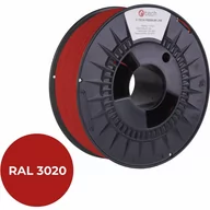 Filamenty i akcesoria do drukarek 3D - Filament do drukarki 3D C-TECH PREMIUM LINE, PLA, RAL3020, 1,75mm, 1kg, Traffic red - miniaturka - grafika 1