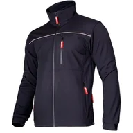 Odzież robocza - LAHTI PRO Kurtka softshell czarna XL - miniaturka - grafika 1