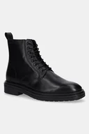 Botki męskie - Gant trapery skórzane Boggar męskie kolor czarny 31641134 - miniaturka - grafika 1