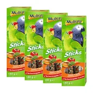 Przysmaki dla ptaków - MultiFit Sticks dla papug 4 x 2 szt. Warzywa i miód - miniaturka - grafika 1