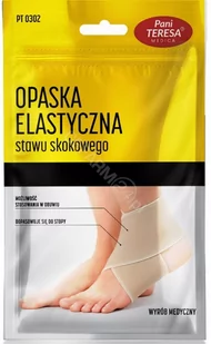 PANI TERESA Pani Teresa opaska elastyczna stawu skokowego rozmiar S |  OD 149 PLN! - Ortezy, stabilizatory i opaski elastyczne - miniaturka - grafika 1